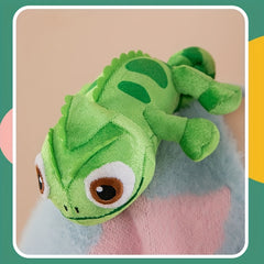 Chameleon Tangled Toys Shoulder Plush Lizard Toy Lizard Stuffed Animal