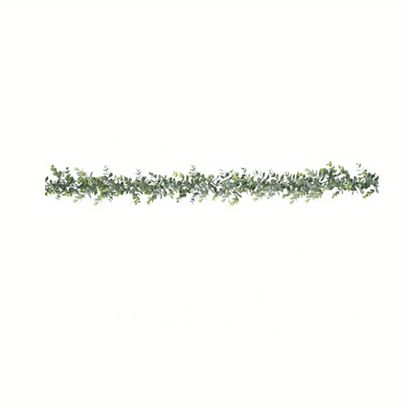 Artificial Eucalyptus Wreath Green Vine for Wedding Background Arch Wall Decor