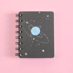 Dream Planet Side Flip Coil Book A7 Small Notebook