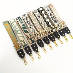 Vintage Pattern Bag Strap Lightweight Adjustable Strap Stylish Strap