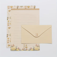 Stationary Set: 6 Letter Paper, 3 Envelopes, Writing Letters