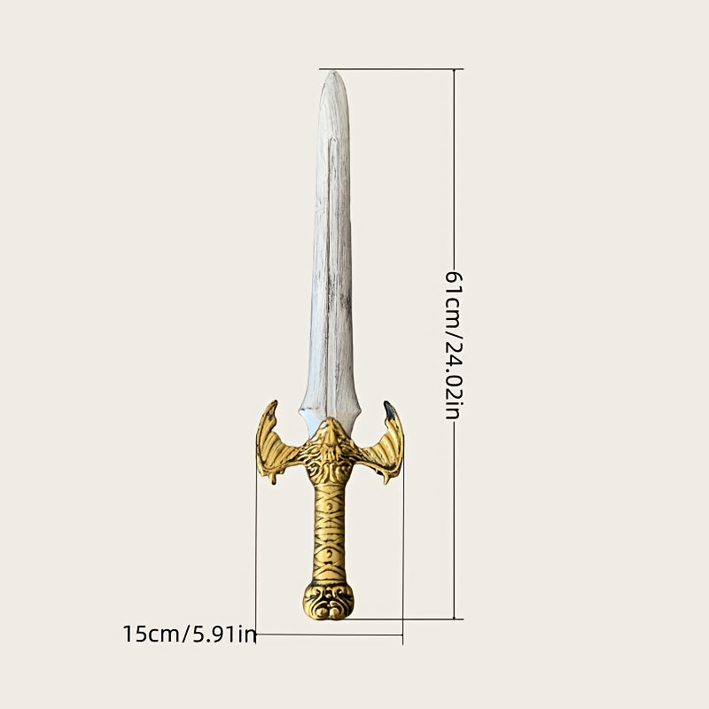 Halloween Plastic Sword Cosplay Accessory Thor'S Hammer Dual Swords
