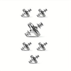 6 Pair Magnetic Button Curtain Weights Holdbacks for Home Drapery
