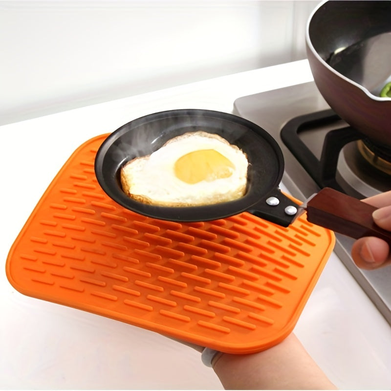 Non Slip Silicone Mat Heat Resistant Coaster Placemat Pot Mat Table Mat