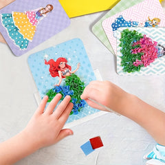 Princess Punch & Play Sticker Set for DIY Craft Room Decor