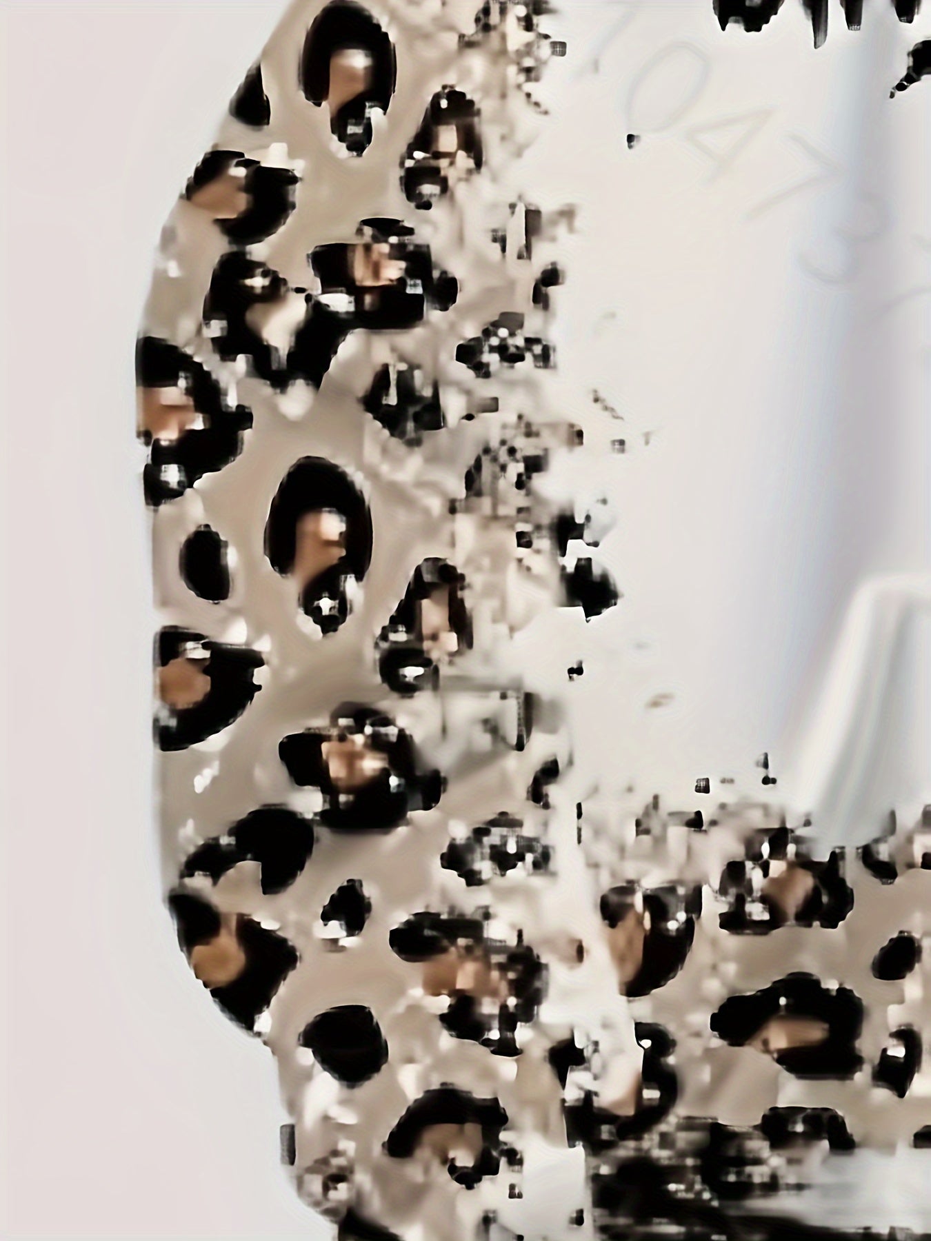 Leopard Print Letter Graphic Hoodies Girls Comfy Pocket Pullover Kids Clothes