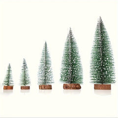 Mini Christmas Tree Cedar Tabletop Small Christmas Tree Desktop Window Swing