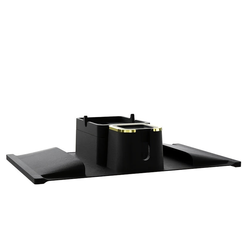Silicone Armrest Hanging Bag with Cup Pad & Tissue Box