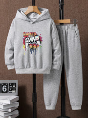 GAMER DRIP Boys Hoodie & Sweatpants Set