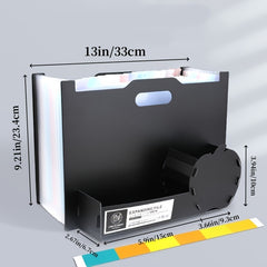 Multifunctional File Folder Pen Holder Organ Bag Storage Bag