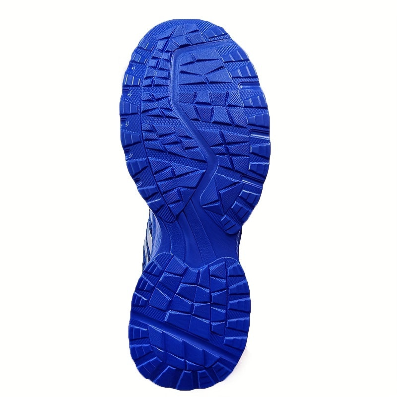 Men's Knit Air Cushioned Lace Up Casual Shoes Lightweight Sneaker