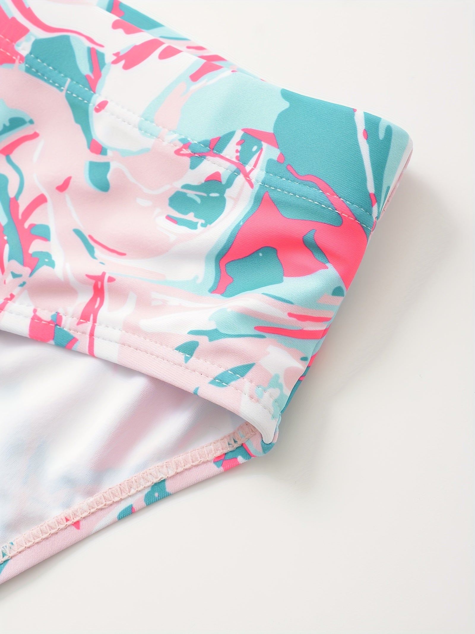 Men's Colorful Pattern Quick Drying Swim Shorts for Beach Pool