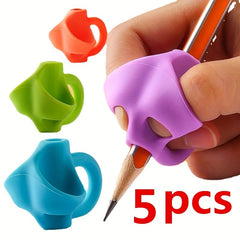5pc Student Grip Corrector Set for Kids Handwriting