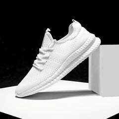 Men's Knit Running Shoes Lightweight Athletic Sneakers