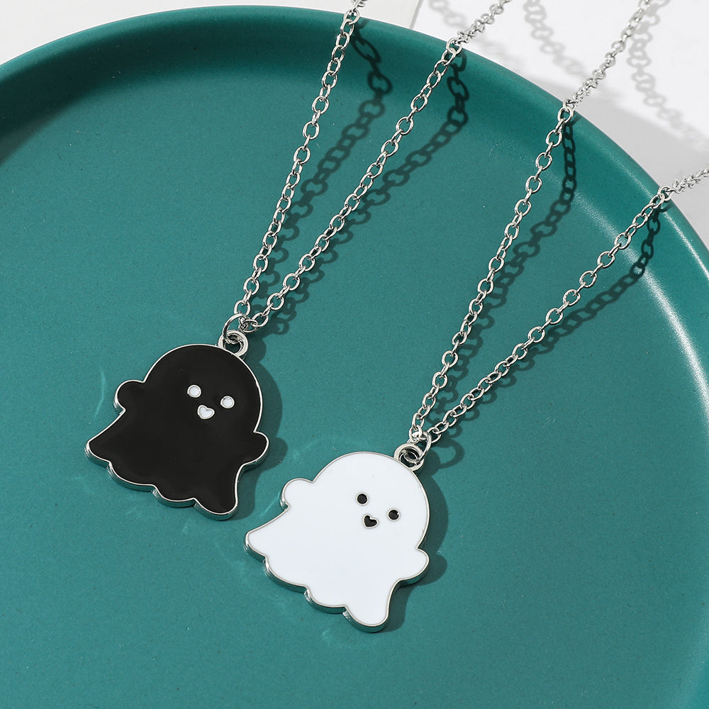 Men's Ghost Alloy Pendant Necklace