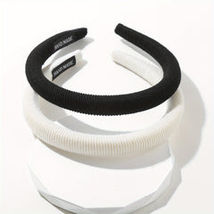 2PCS Wide Brimmed Hair Band Casual Hair Accessories For Women Girls