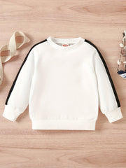 Toddler Baby Cotton Sweatshirt Long Sleeve Pullover Top
