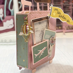 1pc Luggage Metal Cutting Dies Stencils for Scrapbook Embossing