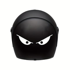 Reflective Evil Eyes Halloween Stickers for Moto Helmets & Car Rearview Mirrors
