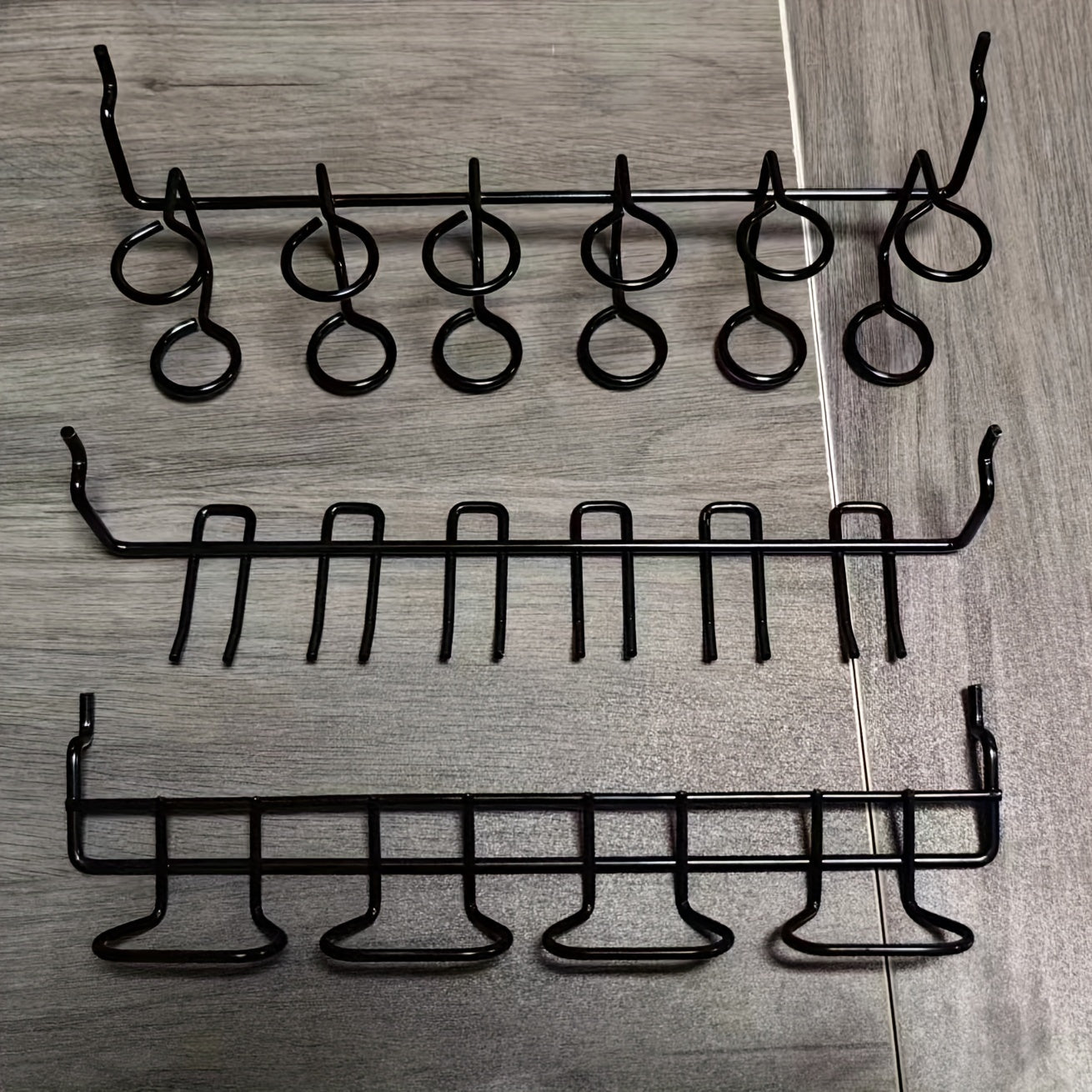 6pcs Screwdriver Storage Rack For Hole Plate, Small and Medium Tool Storage Ra