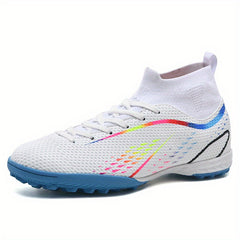 Low Top Turf Football Boots Lace Up TF Soccer Cleats