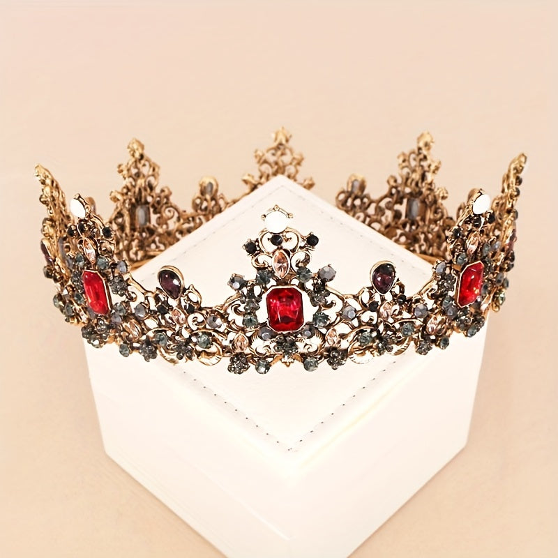 Baroque Style Headband Head Jewelry Queen Princess Crown