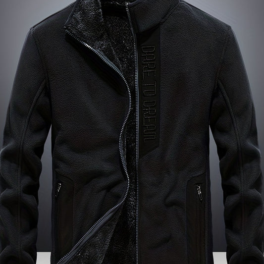 Men's Sherpa Lined Zip Up Jacket