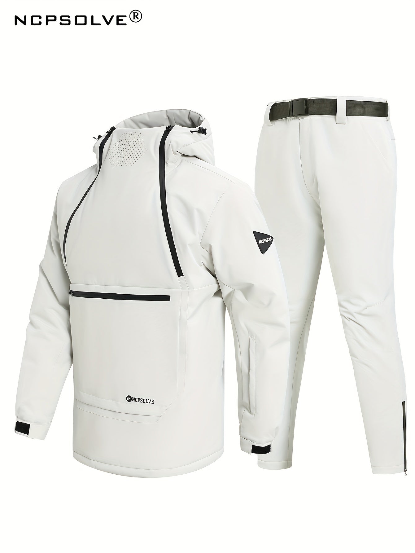 Men's Outdoor Tracksuit Hooded Windproof Hoodie