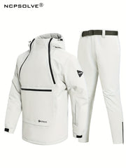 Men's Outdoor Tracksuit Hooded Windproof Hoodie
