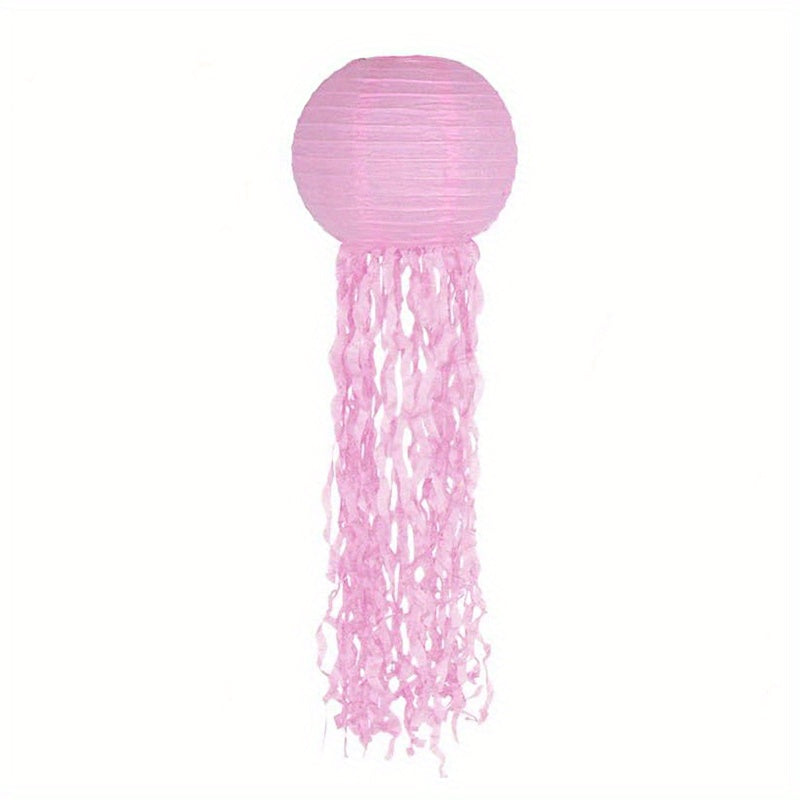 Colorful Jellyfish Paper Lantern Mermaid Theme Decoration