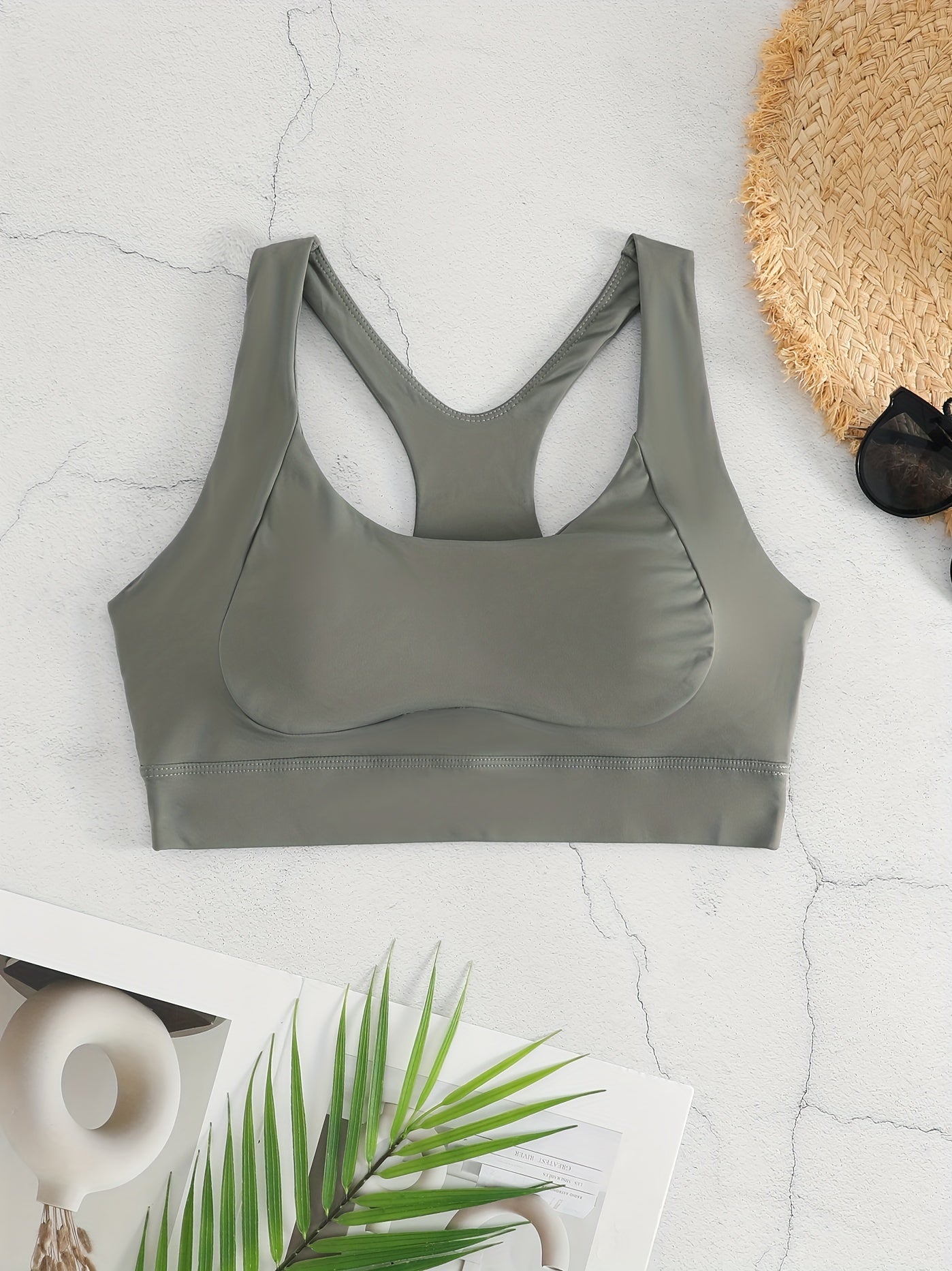 Racerback Sports Bra for Women - Activewear for Running Yoga Workout