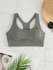 Racerback Sports Bra for Women - Activewear for Running Yoga Workout