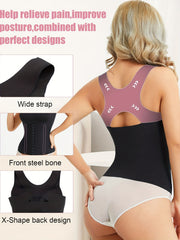 Strapless Corset Bustier Tummy Control Compression Slimming Body Shaper