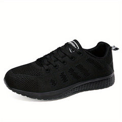 Women's Lace-up Casual Sneakers Comfortable Walking Shoes
