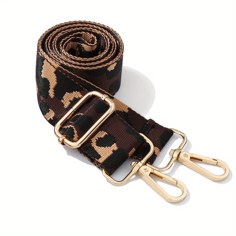 Canvas Bag Crossbody Strap Metal Buckle Adjustable Shoulder Handbag Accessory