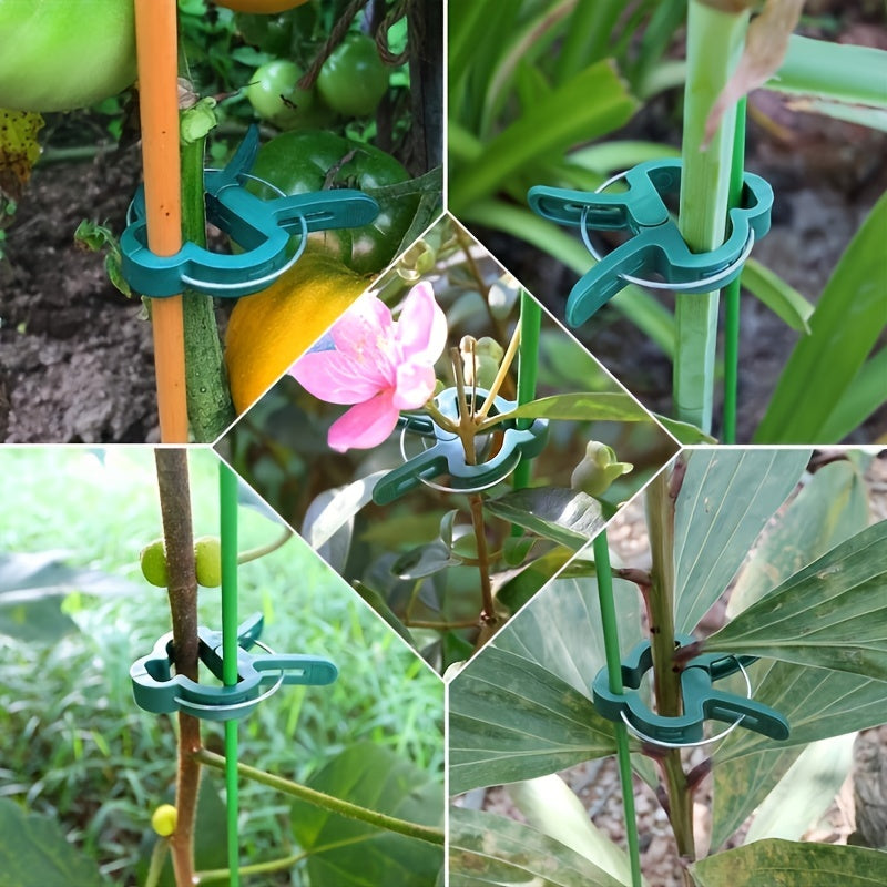 20pcs Plant Grafting Clips - Greenhouse Clamp Fastener Bracket