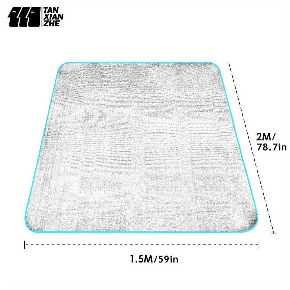 TANXIANZHE Double Sided Aluminum Film Moisture Repellent Waterproof Mat