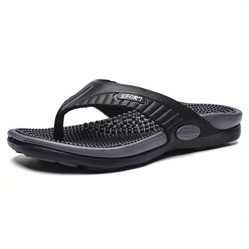 Men Acupressure Massage Flip Flops Lightweight Non Slip Sandals