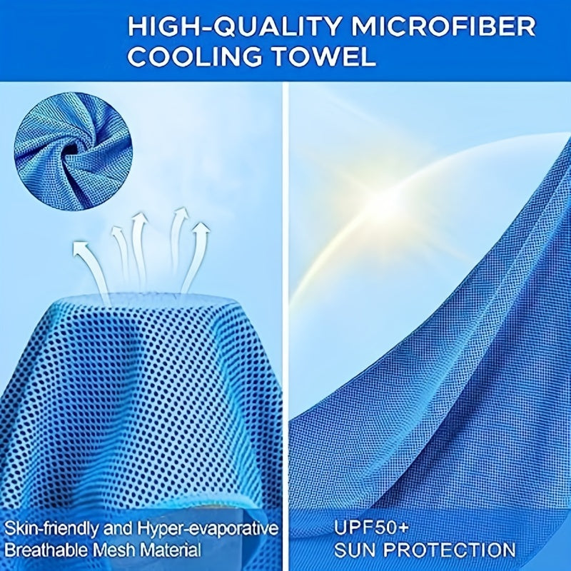 Cooling Sports Towel Soft Breathable Microfiber Towel for Yoga