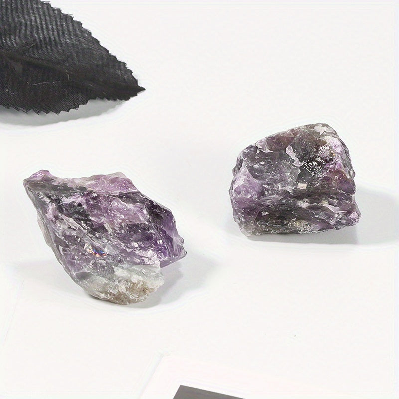 2pcs Amethyst Stone Aromatherapy Diffuser Bonsai Decoration