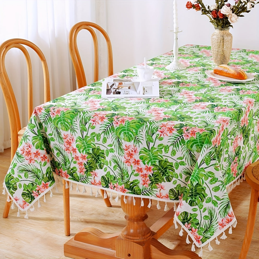 Boho Style Blend Tablecloth for Summer Parties and Events
