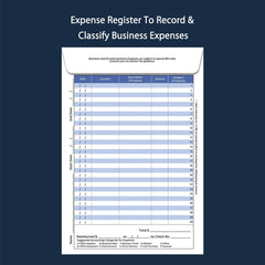 Expense Envelopes & Receipts Organizer 12pcs Set