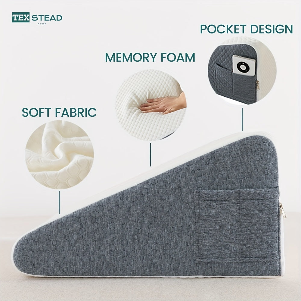 Wedge Pillow For Sleeping After Surgery Memory Foam
