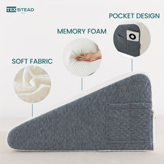 Wedge Pillow For Sleeping After Surgery Memory Foam