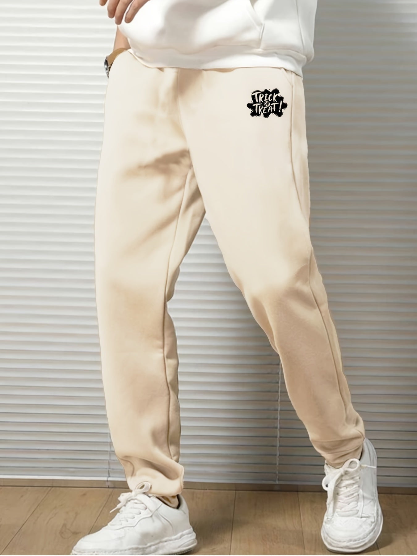 Men's Jogger Pants - Trick Or Treat Print Sweatpants