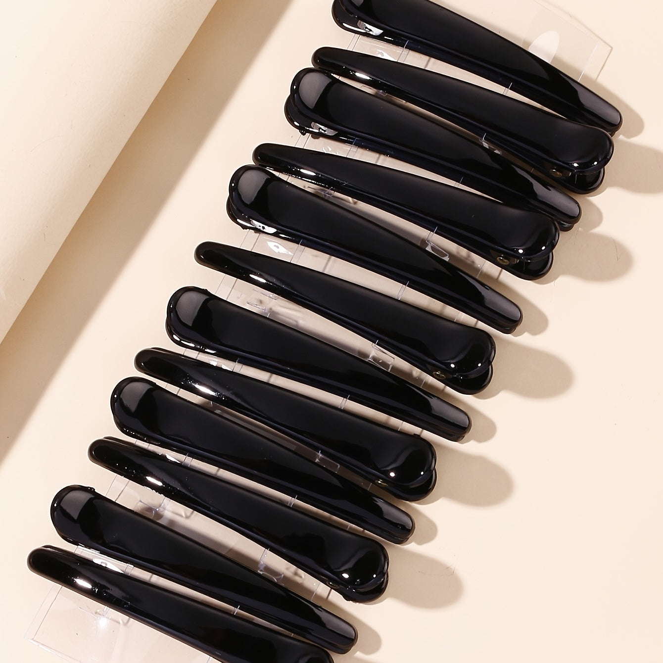 12pcs Snap Prong Hair Clips for Girls Hair Bows