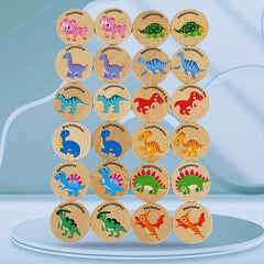 Wooden Dinosaurs Building Blocks for Kids