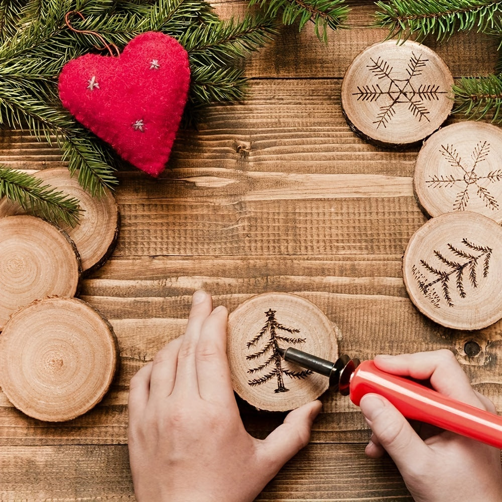 Natural Wood Slices 12 Pcs 7 8 Round Discs Crafts Coasters Vintage Wedding