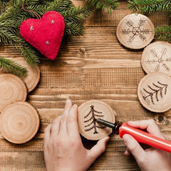 Natural Wood Slices 12 Pcs 7 8 Round Discs Crafts Coasters Vintage Wedding