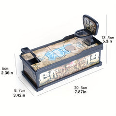 Desktop Basketball Court Coin Shooting DIY Piggy Bank